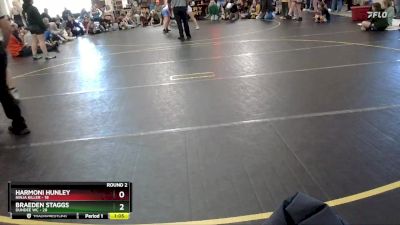 110 lbs Round 2 (6 Team) - Braeden Staggs, Dundee WC vs Harmoni Hunley, Ninja Killer