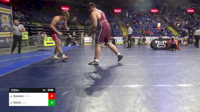 250 lbs Quarterfinal - Scott Payne, Hollidaysburg vs Jack Heckman, Tulpehocken