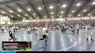 140 lbs 2nd Place Match - Parker Applegate, JWC vs Dallas Jacobsen, Bonneville Wrestling Club