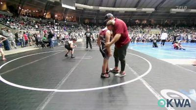 105 lbs Consi Of 16 #2 - Garet Woodworth, Tuttle Wrestling vs Joncarlo Claudio, Jenks Trojan Wrestling Club