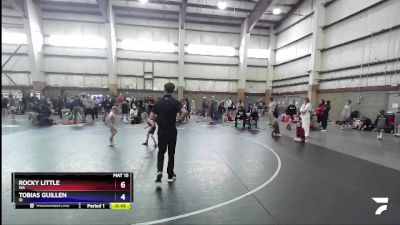 43 lbs Quarterfinal - Keegan Bertagnolli, WY vs Rhett Jessop, MT