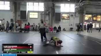 72 lbs Finals (2 Team) - Luke Bucheimer, Terps Xtreme vs Gabriel Roman, Scorpions