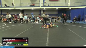 84 lbs Round 3 (8 Team) - Jaclyn Bouzakis, Team Shutt vs Max Berman, PA Alliance Blue