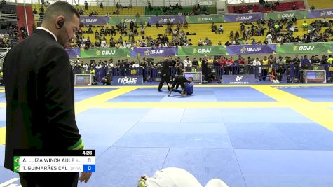 ANA LUÍZA WINCK AULER MULLER vs THAUANY GUIMARÃES CALDEIRA 2024 Brasileiro Jiu-Jitsu IBJJF