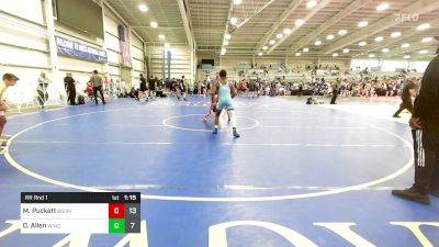 138 lbs Rr Rnd 1 - Malachi Puckett, BoomRanch vs Donavon Allen, Windy City Winds