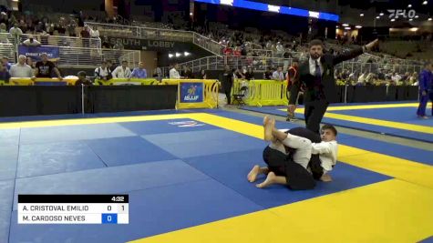 AURELIANO CRISTOVAL EMILIO SEGUR vs MURILO CARDOSO NEVES 2024 Pan Jiu Jitsu IBJJF Championship