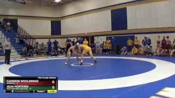 165 lbs Placement (16 Team) - Cameron Wooldridge, Norwich vs Sean Monteiro, Western New England