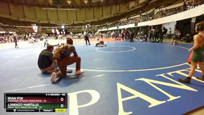 68 lbs Cons. Round 4 - Ryan Fox, Poquoson Athletic Association vs Lorenzo Martillo, Great Neck Wrestling Club