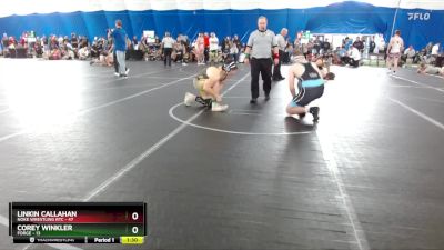 215 lbs Round 3 (8 Team) - Linkin Callahan, Noke Wrestling RTC vs Corey Winkler, FORGE