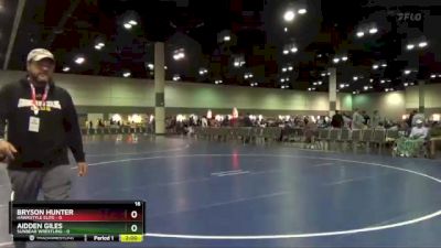 106 lbs Round 4 (16 Team) - Bryson Hunter, Hawkstyle Elite vs Thiago Penteado, Sunbear Wrestling