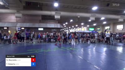 52 kg Rnd Of 128 - Nathan Reynolds, Sunkist Kids Monster Garage vs Tristen Roberts, Sons Of Atlas Wrestling Club