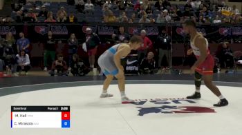 86 lbs Semifinal - Mark Hall, PENN/TMWC vs Connor Mirasola, Askren Wrestling Academy