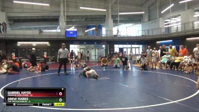 65 lbs Semis & 3rd Wb (16 Team) - Gabriel Hayes, Missouri Mon-Stars vs Drew Marks, The Untouchables