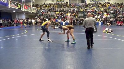 124 lbs Semifinal - Camilla Hathaway, SHWA vs Maxwell Closson, Norwin