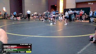 65 lbs Cons. Round 2 - Everett Hebisen, Fort Zumwalt South vs Colston Yocham, The Untouchables