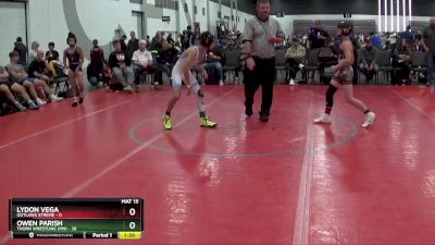 80 lbs Quarterfinals (8 Team) - Owen Parish, Thorn Wrestling (MN) vs Lydon Vega, Outlaws Xtreme