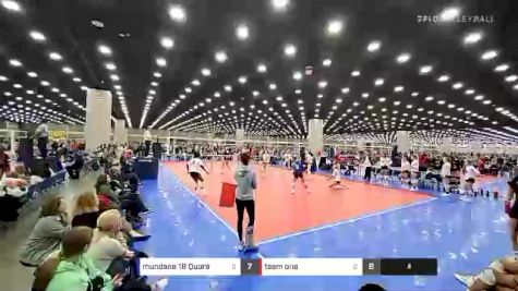 munciana 18 Quora vs team one - 2022 JVA World Challenge presented by Nike - Expo Only