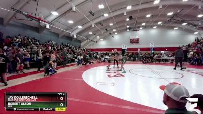 89-95 lbs Round 2 - Robert Olson, HRA vs Jay Dollerschell, Bear Cave Wrestling Club