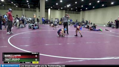 80 lbs Round 3 (4 Team) - Trinity Beasley, Alabama Elite Gold vs Barrett Casteel, Team Palmetto