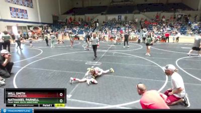 62 lbs Semifinal - Nathaniel Parnell, Team Tiger Youth Wrestling vs Will Smith, Carolina Reapers