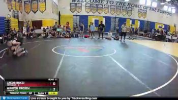 113 lbs Quarters & Wb (16 Team) - Jacob Bucci, Team Clay vs Hunter Prosen, Camden 1