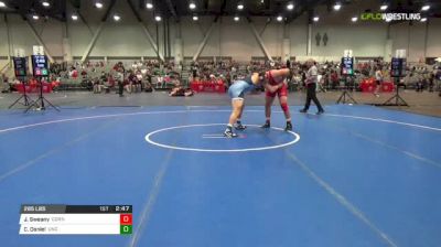 285 lbs Consi of 8 #2 - Jeramy Sweany, Cornell University vs Cory Daniel, North Carolina