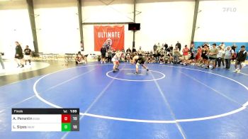 163 lbs Final - Alessio Perentin, Edge Black vs Luke Sipes, Meatballs