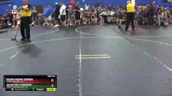 135 lbs Round 3 (6 Team) - Noah Howk-Erwin, Team Iowa Red vs Quinton Cassiday, Peer Pressure Elite