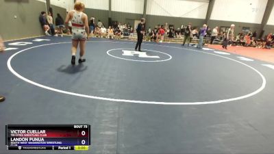 190 lbs Cons. Round 2 - Victor Cuellar, Tri Cities Wrestling Club vs Landon Punua, South West Washington Wrestling Club