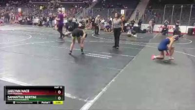 100 lbs Cons. Round 1 - Samantha Bertini, Team Massachussets vs Jaelynn Nace, Team Montana