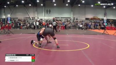 285 lbs Round of 16 - Ian Butterbrodt, Brown University vs Jacob Kasper, Duke