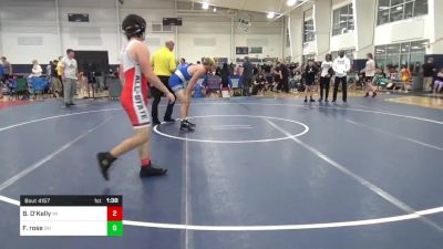 190-E Mats 15-18 10:30am lbs Round Of 16 - Bryan O'Kelly, MI vs Fletcher Rose, OH