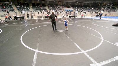 46 lbs Final - Kashton Legg, Barnsdall Youth Wrestling vs Rawley Wolf, Wolfpak Wrestling