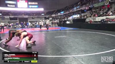 7A 215 lbs Cons. Round 2 - Will Daniel, Prattville vs Kamron Powell, Austin