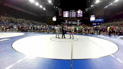 132 lbs Cons 64 #2 - Cristian Cruz, New York vs Jayson Suetos, California