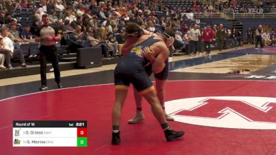 285 lbs Round Of 16 - Grady Griess, Navy vs Santino Morina, Drexel