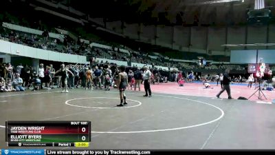 110 lbs 3rd Place Match - Jayden Wright, Tabb Wrestling Club vs Elliott Byers, River City Wrestling