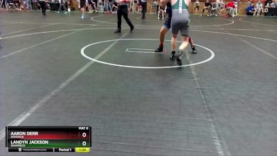 130 lbs Cons. Round 1 - Aaron Derr, Donahue vs Landyn Jackson, Shamrock