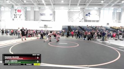 113 lbs Cons. Round 3 - Mason Hilson, Revolution Elite Wrestling vs Zack Gibson, Spartan Wrestling Club