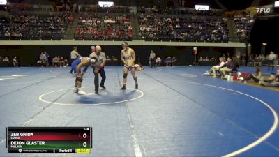 174 lbs Semifinal - Dejon Glaster, Millikin vs Zeb Gnida, Loras