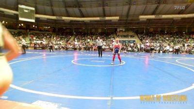 58 lbs Round Of 64 - Turk Hockett, Caney Valley Wrestling vs Bradley Crowe, Soddy Daisy Wrestling Academy