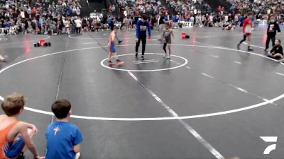 63-69 lbs Quarterfinal - Javier Flores, Sutherland Youth Wrestling vs Anthony Hembertt, Jr. Cougars