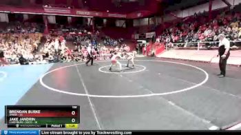 106 lbs D1/d2/d3 Finals (sat 3:00 P.m.) - Brendan Burke, Amery vs Jake Jandrin, Luxemburg-Casco