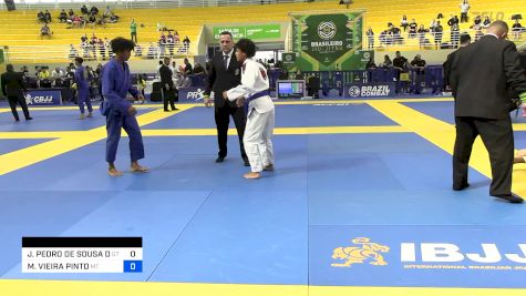 JOAO PEDRO DE SOUSA DOS SANTOS vs MATHEUS VIEIRA PINTO 2024 Brasileiro Jiu-Jitsu IBJJF