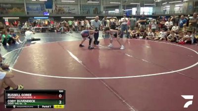 125 lbs Quarterfinals (8 Team) - Brock Taylor, Louisiananimals Black vs Matthew Mahnken, Panhandle Punishers