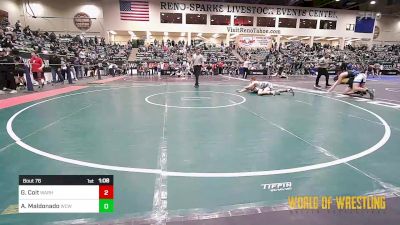 135 lbs Round Of 64 - Gavin Coit, Warhead Wrestling Club vs Andres Maldonado, Will C Wood