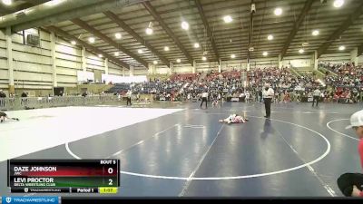 54 lbs Champ. Round 1 - Levi Proctor, Delta Wrestling Club vs Daze Johnson, JWC