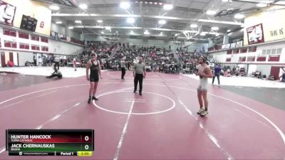 157 lbs Champ. Round 3 - Jack Chernauskas, Basha vs Hunter Hancock, Yuma Catholic