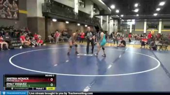 142 lbs Round 2 (3 Team) - Amitria Mcnack, Missouri Gold vs Emily Vasquez, Nebraska Vipers Green