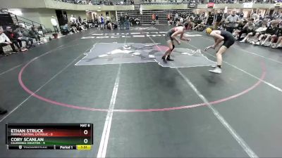 152 lbs Semis & 1st Wrestleback (8 Team) - Cory Scanlan, Caledonia-Houston vs Ethan Struck, Marian Central Catholic